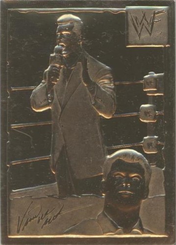 1999-2005 Danbury Mint 22k Gold WWF/E - Vince McMahon #31