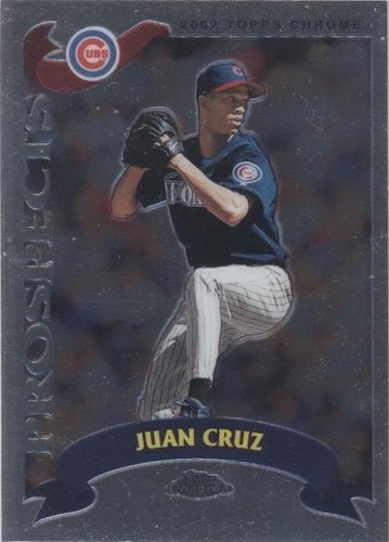 2002 Topps Chrome - Juan Cruz #671