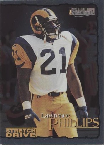 1996 Pro Line II Memorabilia Lawrence Phillips #DS21