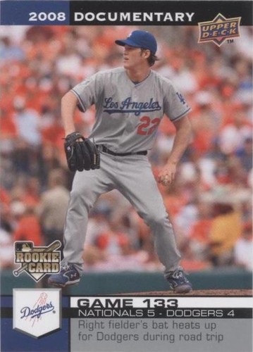 2008 Upper Deck Documentary - Clayton Kershaw #3945