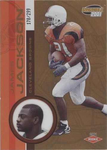 2001 Pacific Invincible James Jackson #263