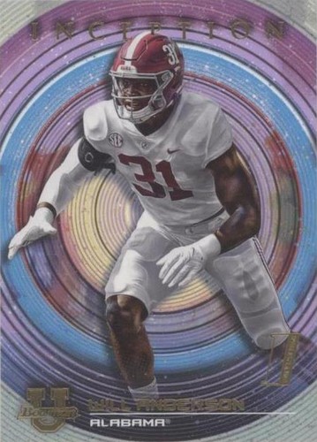 2022-23 Bowman Inception University Will Anderson #11