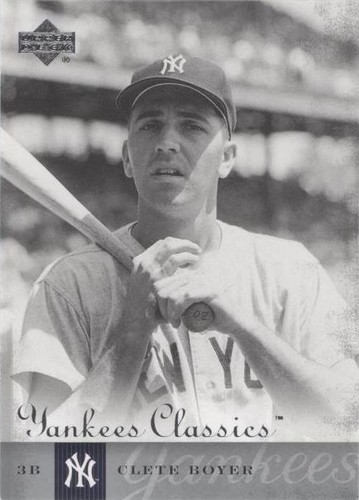 2004 Upper Deck Yankees Classics - Clete Boyer #8