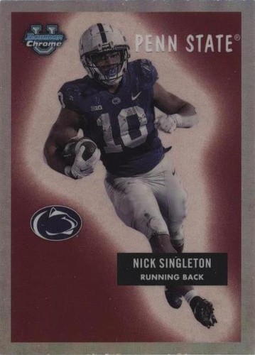 2023 Bowman University Chrome Nick Singleton #55BF-7
