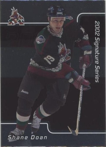 2001-02 In the Game Be A Player Signature Series - Shane Doan #047