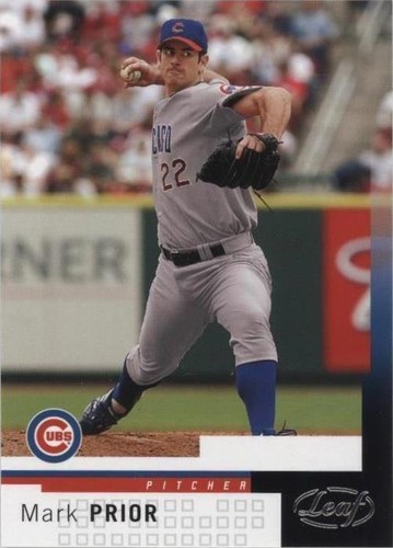 2004 Leaf - Mark Prior #117