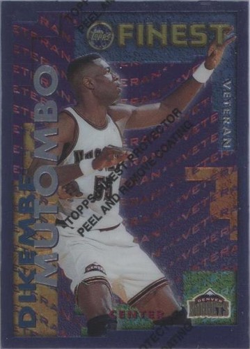 1995-96 Topps Finest - Antonio McDyess/Dikembe Mutombo #RV-2
