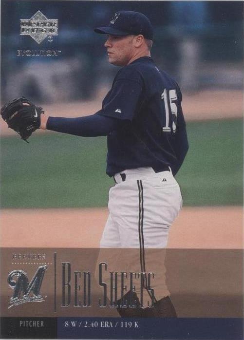 Upper Deck Evolution 2001 - Ben Sheets #50