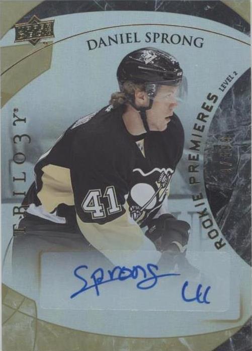 2015-16 Upper Deck Trilogy - Daniel Sprong #154