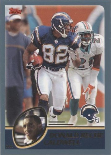 2003 Topps Reche Caldwell #252