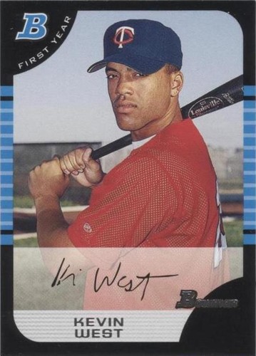2005 Bowman - Kevin West #175