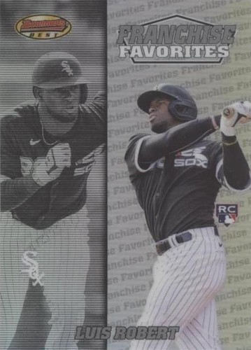 【SAPPHIRE】LUIS ROBERT BOWMAN RC 2023 Bowman Chrome Sapphire Luis Robert Jr. #76 Chicago