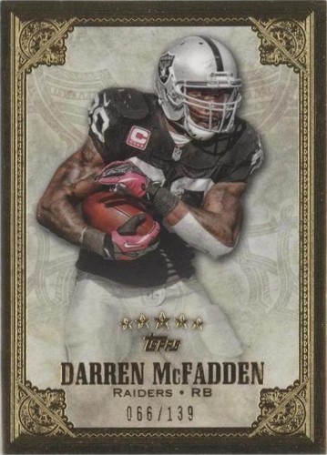 2012 Topps Five Star Darren McFadden #71