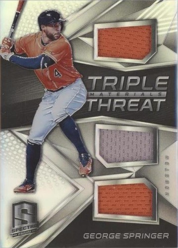 2017 Panini Chronicles - George Springer #TTM-GS