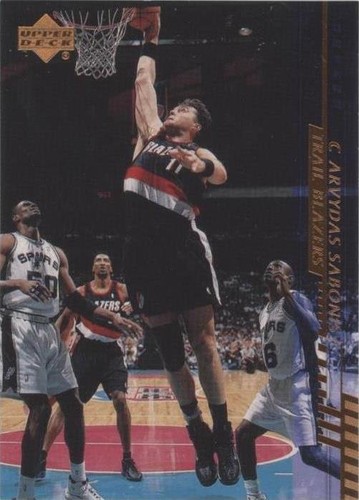 2000-01 Upper Deck - Arvydas Sabonis #138