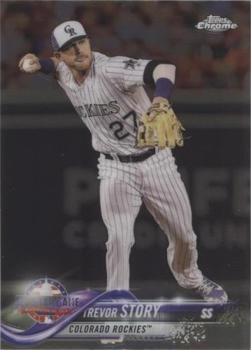 2018 Topps Chrome Update - Trevor Story #HMT95