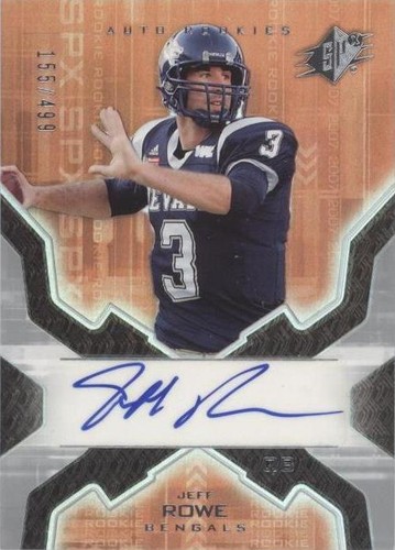 2007 SPx Jeff Rowe #180