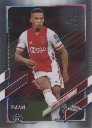 2020-21 Topps Chrome X Steve Aoki UCL Jurrien Timber #71