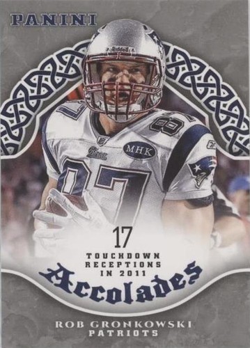 2017 Panini Rob Gronkowski #AC-RG