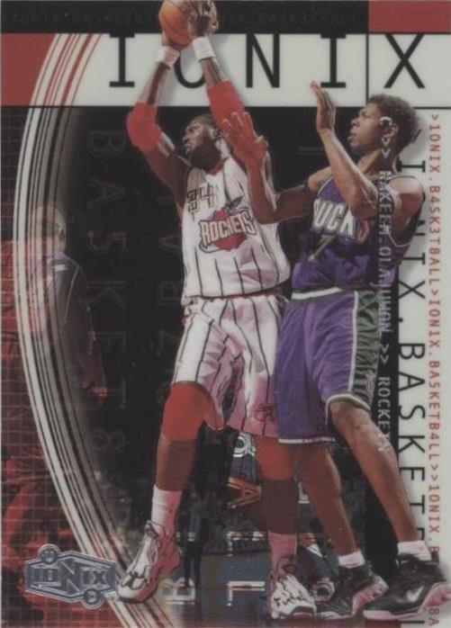 1999-00 Upper Deck Ionix - Hakeem Olajuwon #20