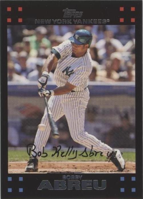 2007 Topps New York Yankees Limited Edition Gift Set - Bobby Abreu #NYY21