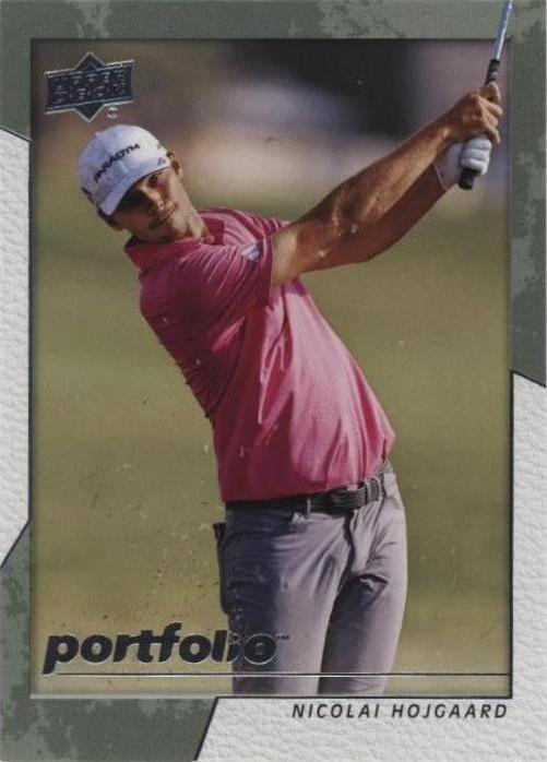 2024 Upper Deck Portfolio - Nicolai Hojgaard #18