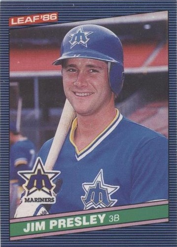 1986 Leaf Canadian - Jim Presley #183