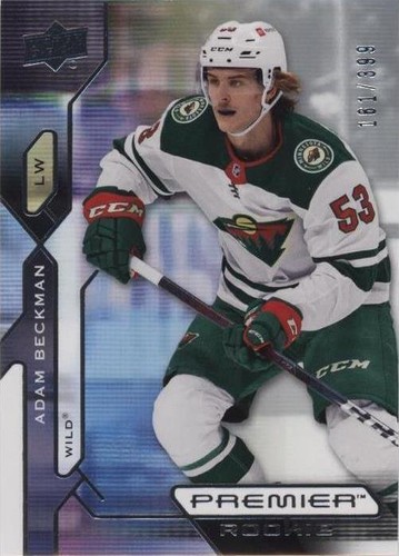 2021-22 Upper Deck Premier - Adam Beckman #141