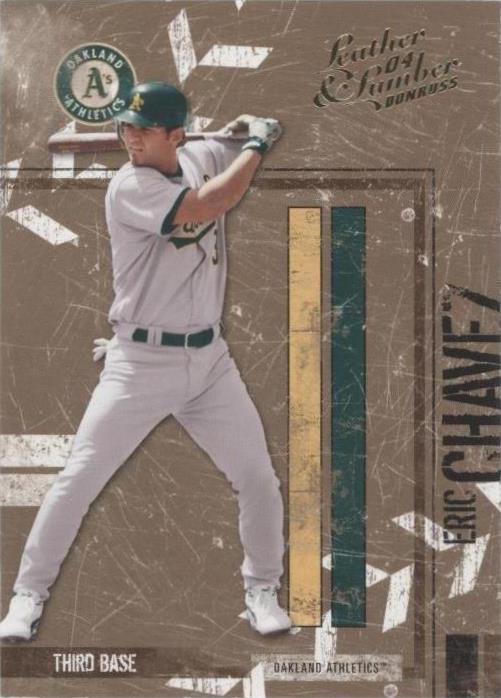 Donruss 2004 cuero y madera - Eric Chávez #105