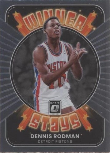 1990 Panini Spanish Stickers Basket 191 Dennis Rodman PSA 6 EX 