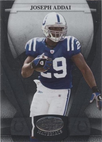 2008 Leaf Certified Materials Joseph Addai #55