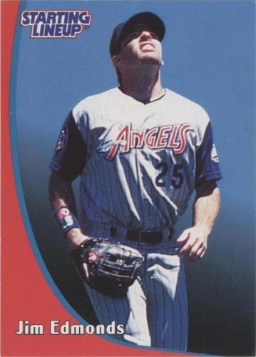 1998 Starting Lineup Cards - Jim Edmonds #25