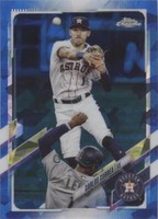 2021 Topps Chrome Sapphire Edition - Carlos Correa #253