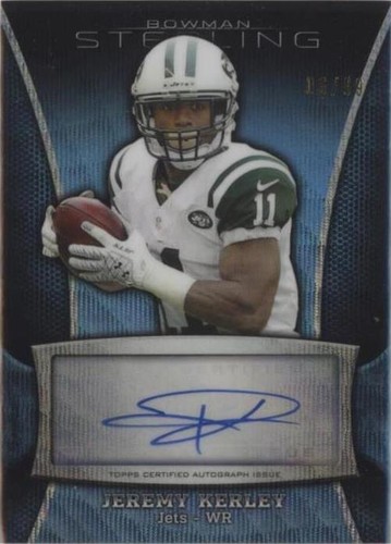 2013 Bowman Sterling Jeremy Kerley #BSA-JK