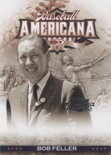 2008 Donruss Threads - Bob Feller #BA-20