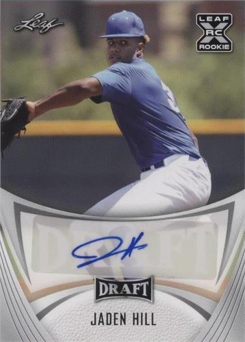 2021 Leaf Draft - Jaden Hill #BA-JH1