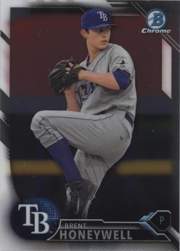 2016 Bowman Chrome - Brent Honeywell #BCP189