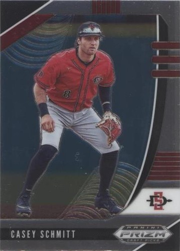 2020 Panini Prizm Draft Picks - Casey Schmitt #PDP49
