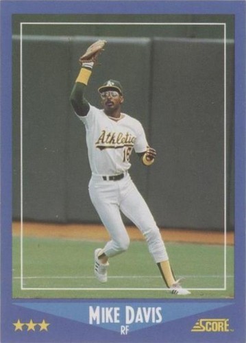 1988 Score - Mike Davis #211