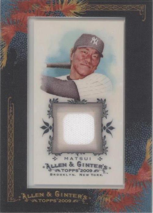 2009 Topps Allen & Ginter's - Hideki Matsui #AGR-HM