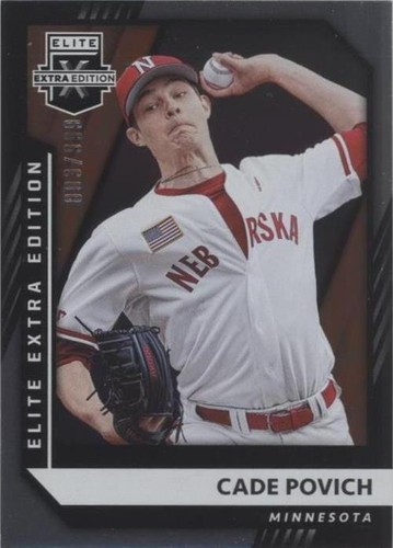 2021 Panini Elite Extra Edition - Cade Povich #98