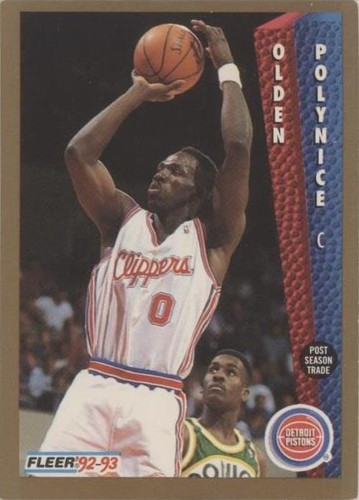 1992-93 Fleer - Olden Polynice #65