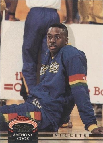 1992-93 Topps Stadium Club - Anthony Cook #303