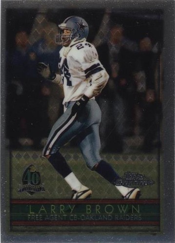 1996 Topps Chrome Larry Brown #30