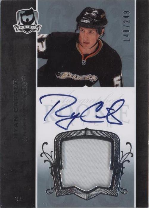 2007-08 Upper Deck The Cup - Ryan Carter #163
