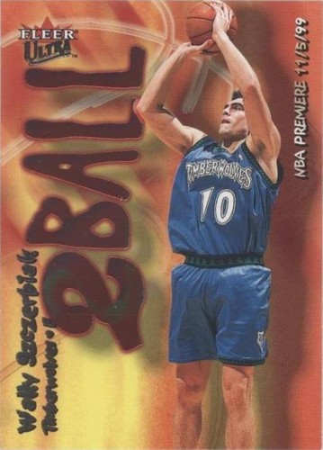 2000-01 Fleer Ultra - Wally Szczerbiak #8 TB