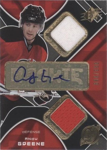 2007-08 SPx - Andy Greene #221