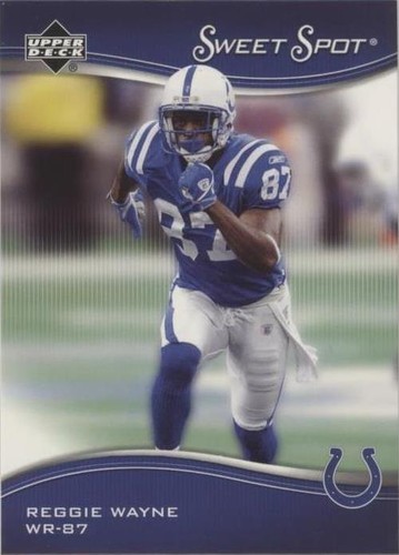 2005 Upper Deck Sweet Spot Reggie Wayne #40