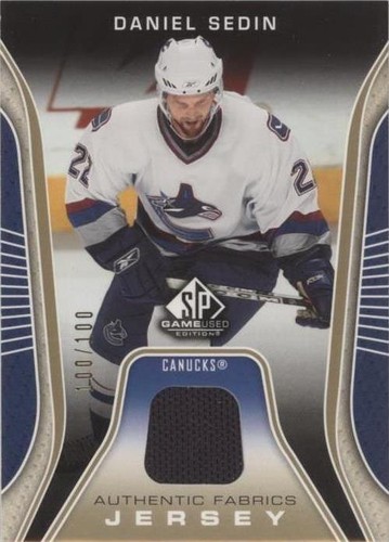 2006-07 SP Game Used Edition - Daniel Sedin #AF-DS
