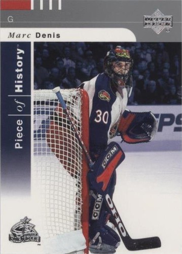 2002-03 Upper Deck Piece Of History - Marc Denis #23